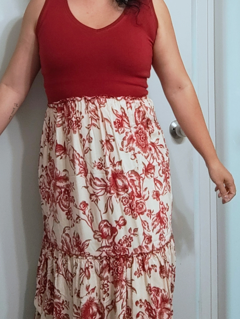 Anthropologie Maeve Deep Rose Pink Top